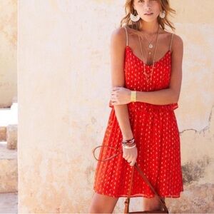 Sezane Dress - Ashley Robe in Coral - 38